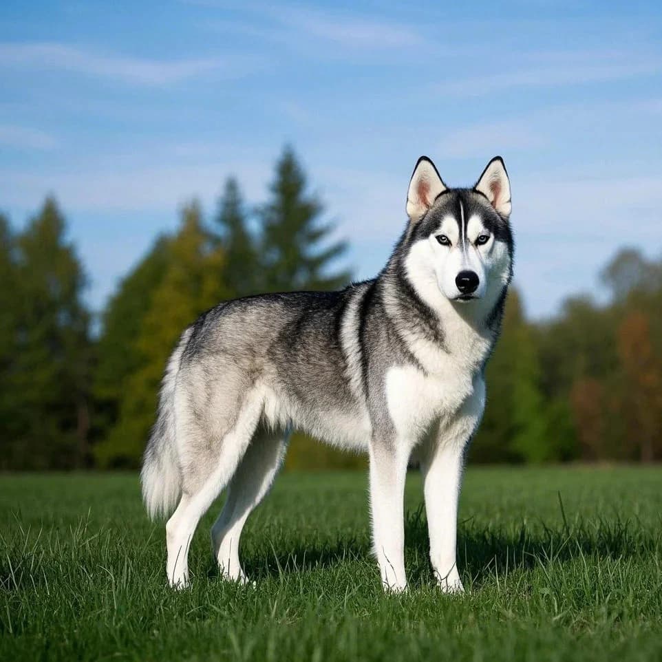 Original dog photo used for AI dog portrait generation